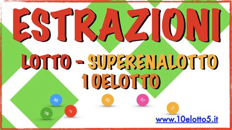 e lotto|10 e lotto di oggi.